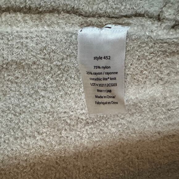 Barefoot Dreams CozyChic Lite Circle Gray Cardigan - Picture 3 of 4